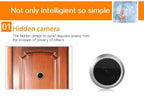 YB-30BH 3 inch Screen 1.0MP Security Camera Taking Picture Door Peephole, Support TF Card