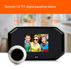 YB-30BH 3 inch Screen 1.0MP Security Camera Taking Picture Door Peephole, Support TF Card