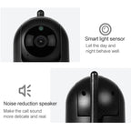 SECTEC IL-HIP291G-2M-AI Black Camera Indoor Home Wireless Wifi Intelligent Automatic Tracking HD Network Surveillance Camera