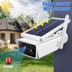 T13-2 1080P HD Solar Powered 2.4GHz WiFi Security Camera without Battery, Support Motion Detection, Night Vision, Two Way Audio, TF Card