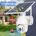 T16 1080P Full HD 4G (US Version) Network Monitoring Solar Powered Camera, Support PIR + Radar Alarm, Night Vision, Two Way Audio, TF Card