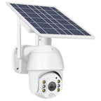 T16 1080P Full HD 4G (EU Version) Network Monitoring Solar Powered Camera, Support PIR + Radar Alarm, Night Vision, Two Way Audio, TF Card
