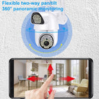 QX37 1080P WiFi High-definition Surveillance Camera Outdoor Dome Camera, Support Night Vision & Two-way Voice & Motion Detection