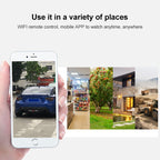 QX38 1080P WiFi High-definition Surveillance Camera Outdoor Dome Camera, Support Night Vision & Two-way Voice & Motion Detection