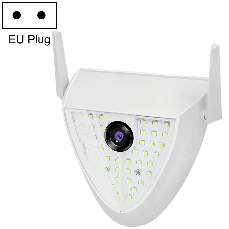 DP16 2.0 Megapixel 42 LEDs Garden Light Smart Camera, Support Motion Detection / Night Vision / Voice Intercom / TF Card, AU Plug