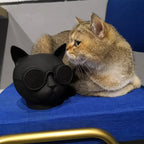 T8 Mini Cat Shape Stereo Wireless Bluetooth Speaker, Support Hands-free / TF Card / FM