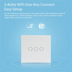NEO NAS-SC03W Wireless WiFi EU Smart Light Control Switch 3Gang
