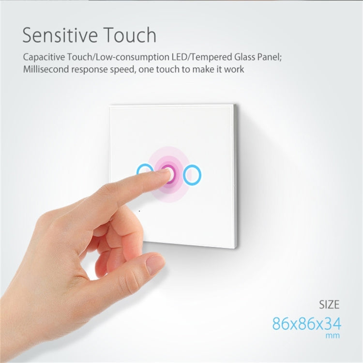 NEO NAS-SC03W Wireless WiFi EU Smart Light Control Switch 3Gang
