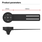 Universal Strap Shape Steering Wheel Remote Control Car Multimedia Wireless Button Remote Control