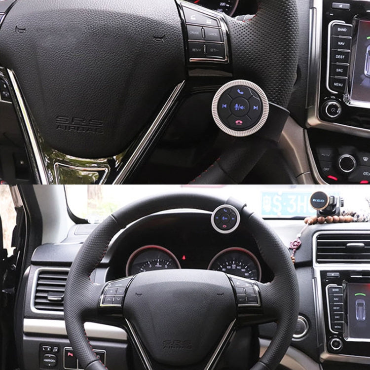 Universal Strap Shape Steering Wheel Remote Control Car Multimedia Wireless Button Remote Control