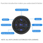 DQX-999A Multifunctional Steering Wheel Button Controller Car DVD Screen Wireless Remote Control