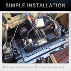 DQX-999A Multifunctional Steering Wheel Button Controller Car DVD Screen Wireless Remote Control