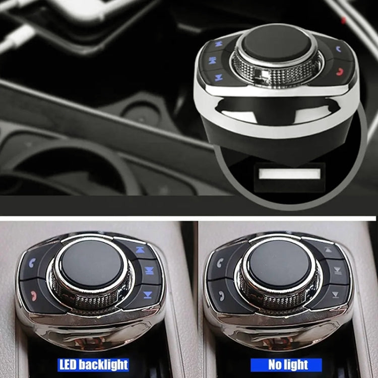 Multifunctional Car Cup Holder Wireless Knob Button Steering Wheel Button Remote Control without Light
