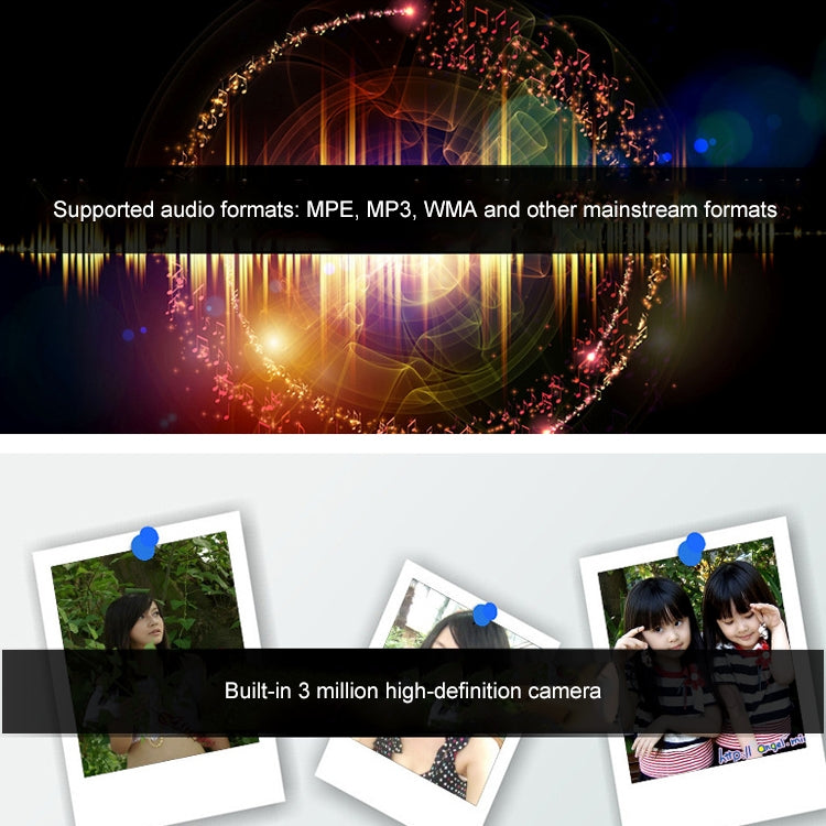 X6 4.3 inch Screen Retro Portable Game Console with 3MP Camera, Built-in 10000 Games, Supports E-book / Recording / Music Playing / Video Playing