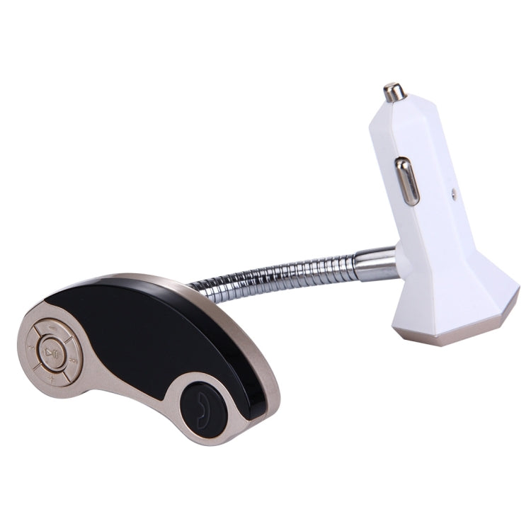 GT86 Dual USB Charger Car Bluetooth FM Transmitter Kit, Support LCD Display / TF Card Music Play / Hands-free