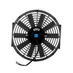 12V 80W 12 inch Car Cooling Fan High-power Modified Tank Fan Cooling Fan Powerful Auto Fan Mini Air Conditioner for Car