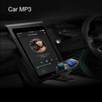 T11 Bluetooth FM Transmitter Car MP3 Player with LED Display, Support Double USB Charge & Handsfree & TF Card & U Disk Music Play Function