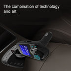 T11 Bluetooth FM Transmitter Car MP3 Player with LED Display, Support Double USB Charge & Handsfree & TF Card & U Disk Music Play Function