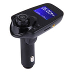 T11 Bluetooth FM Transmitter Car MP3 Player with LED Display, Support Double USB Charge & Handsfree & TF Card & U Disk Music Play Function