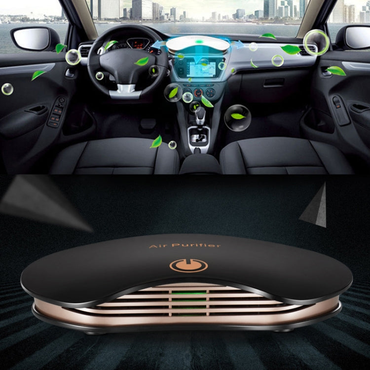 BL-001 Car / Household Smart Touch Control Air Purifier Negative Ions Air Cleaner
