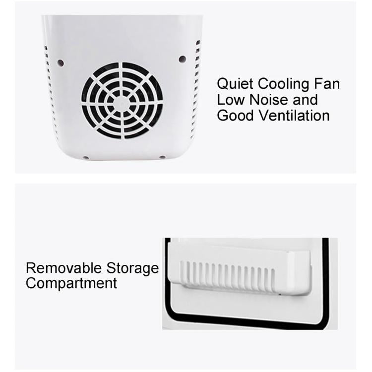 Vehicle Auto Portable Mini Cooler and Warmer 4L Refrigerator for Car, Voltage: DC 12V