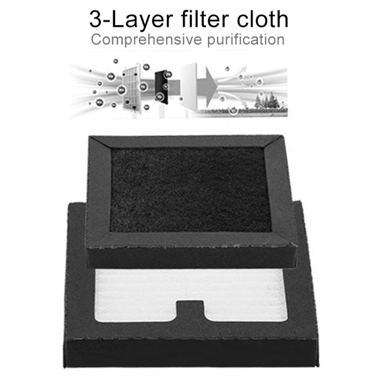 CARZOR Z1 2W USB Car Air Purifier Negative Ions Air Cleaner