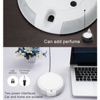 CARZOR Z1 2W USB Car Air Purifier Negative Ions Air Cleaner