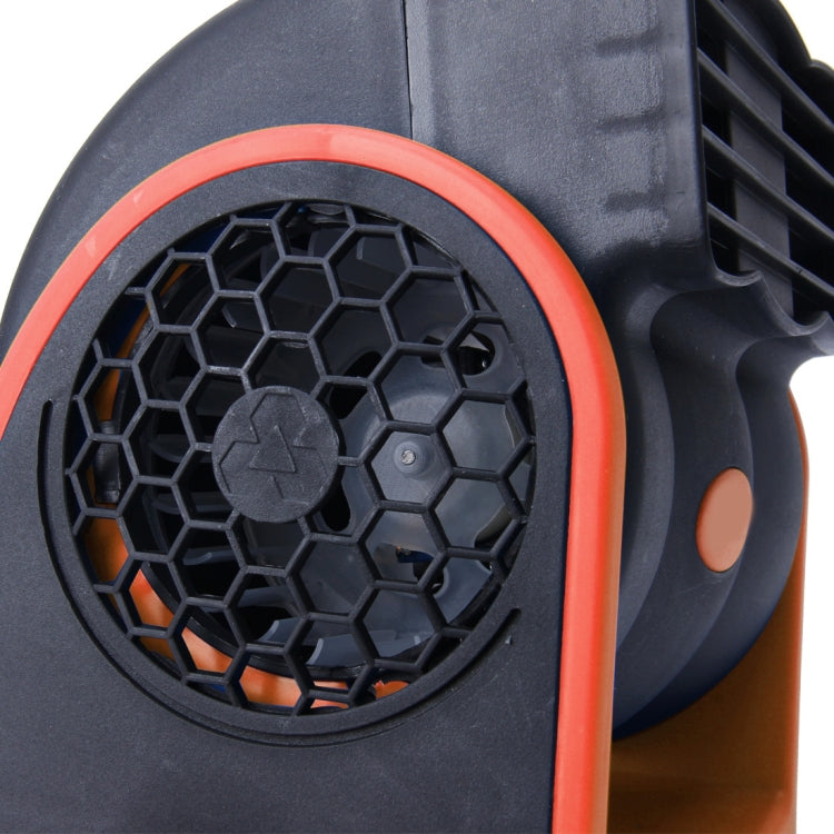 HX-T302 DC 24V 7W Portable Vehicle Cooling Fan Low Noise Silent Cooler Air Conditioner, 2 Speeds Adjustable, Random Color Delivery