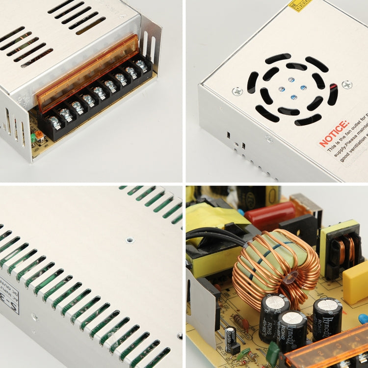 AC 220V to DC 12V 30A 360W Power Adapter AC-DC Converter Step Down Module Voltage Transformer Switch Power