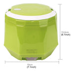 OUSHIBA Car Auto C3 Mini Multi-function Rice Cooker 12V 1.3L Volume for Rice Soup Noodles Vegetable Dessert