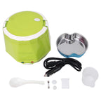 OUSHIBA Car Auto C3 Mini Multi-function Rice Cooker 12V 1.3L Volume for Rice Soup Noodles Vegetable Dessert