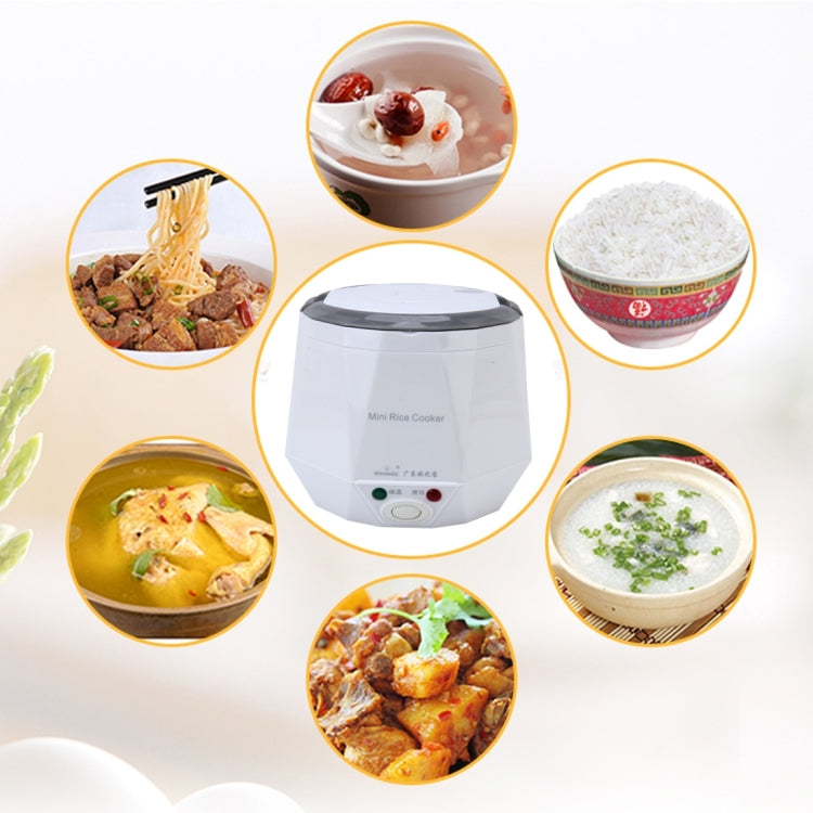 OUSHIBA Car Auto C3 Mini Multi-function Rice Cooker 12V 1.3L Volume for Rice Soup Noodles Vegetable Dessert