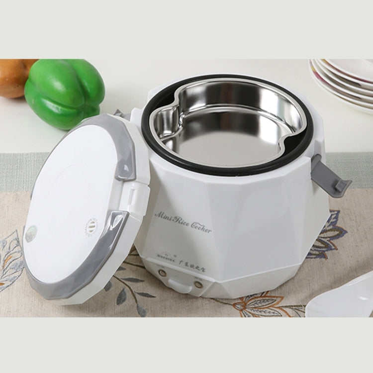 OUSHIBA Car Auto C3 Mini Multi-function Rice Cooker 12V 1.3L Volume for Rice Soup Noodles Vegetable Dessert