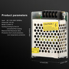 S-24W-12 24W AC 220V to DC 12V 2A Car Regulated Switching Power Supply