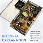 S-24W-12 24W AC 220V to DC 12V 2A Car Regulated Switching Power Supply