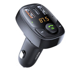 ROCK B301 Dual USB + PD Bluetooth 5.0 FM Transmitter & Car Charger, Support TF Card / U-disk