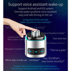 BC42 Bluetooth 5.0 Multi-function Car Colorful Atmosphere Lamp MP3 Player, Support TF Card & U Disk & FM