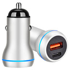 ACC-581 PD 20W + QC3.0 Type-C / USB-C + USB Fast Charging Car Charger