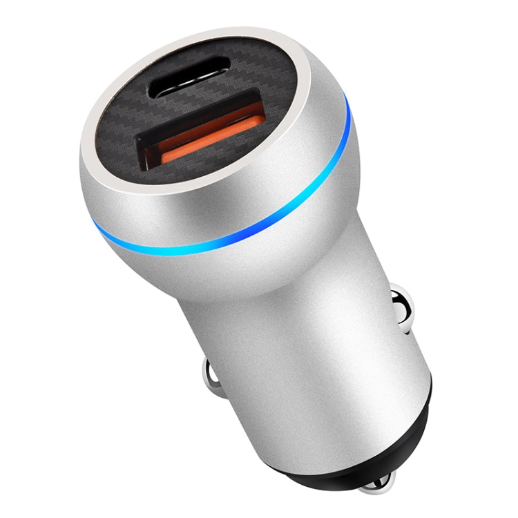 ACC-581 PD 20W + QC3.0 Type-C / USB-C + USB Fast Charging Car Charger