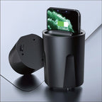 X13A 4 in 1 Car QI Standard Charging Cup Wireless Fast Charger