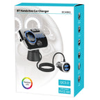 BC49BQ Car Digital Radio Receiver Bluetooth MP3 Player FM Transmitter Voice Assistant QC3.0 Quick Charger