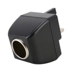 Vehicle Cigarette Lighter Socket Adapter Charger Switch UK Plug