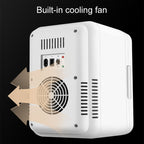 8L 37-48W Car / Home Mini Refrigerator, EU Plug