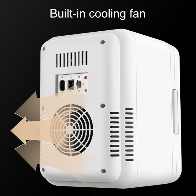 8L 37-48W Car / Home Mini Refrigerator, EU Plug