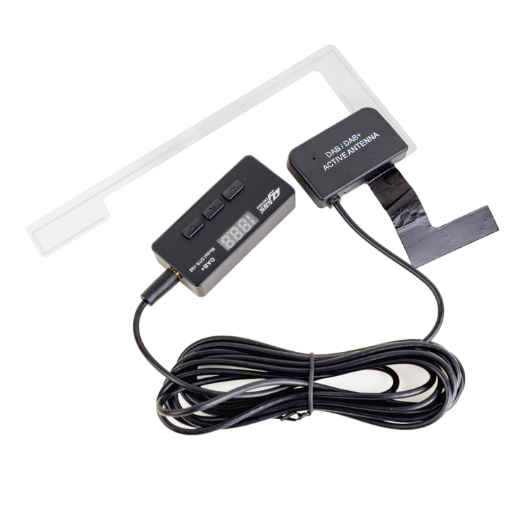 Car DAB+ Digital Broadcasting Receiver Box with FM Forwarding