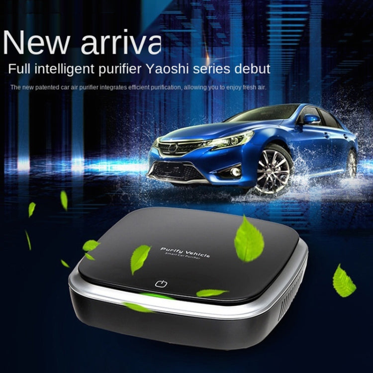Car Solar Energy Negative Ion Smart USB Air Purifier