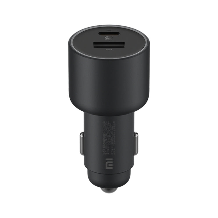 Original Xiaomi CC07ZM 100W Dual Ports USB + USB-C / Type-C Car Charger Fast Charging Version 1A1C