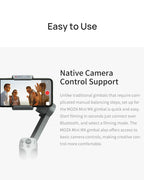 MOZA Mini MX 3 Axis Foldable Handheld Gimbal Stabilizer for Action Camera and Smart Phone