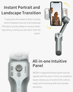 MOZA Mini MX 3 Axis Foldable Handheld Gimbal Stabilizer for Action Camera and Smart Phone