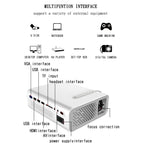 YG520 1800 Lumens HD LCD Projector,Built in Speaker,Can Read U disk, Mobile hard disk,SD Card, AV connect DVD, Set top box.